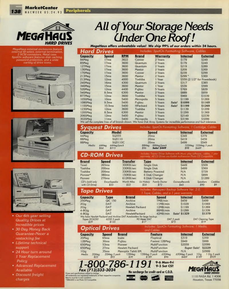 MacWEEKV07N21 — page 138
