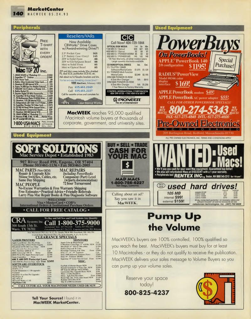 MacWEEKV07N21 — page 140