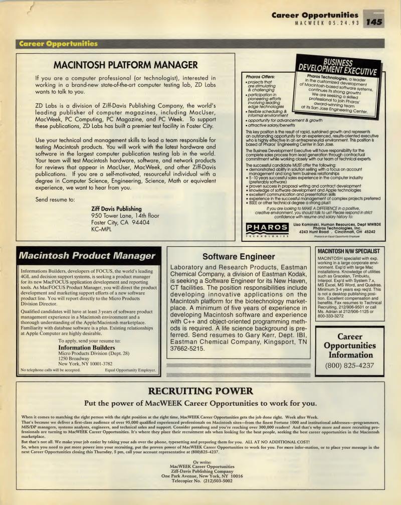 MacWEEKV07N21 — page 145