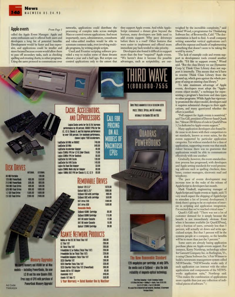 MacWEEKV07N21 — page 146