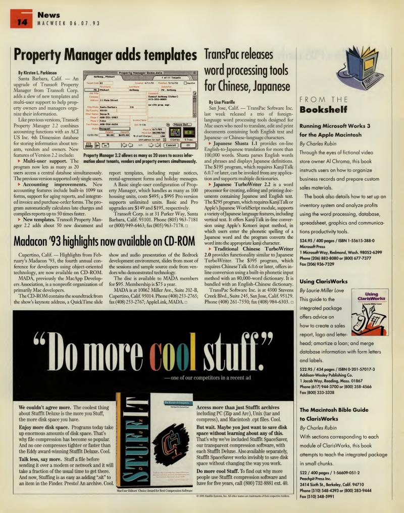MacWEEKV07N23 — page 14