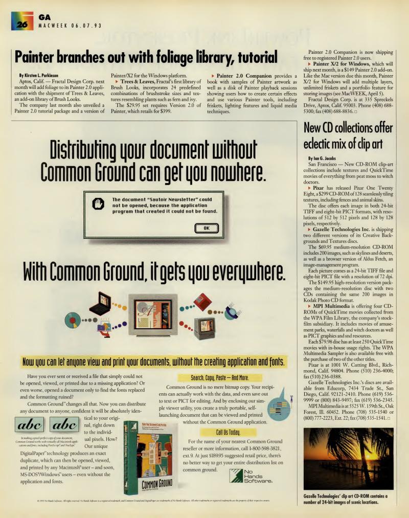 MacWEEKV07N23 — page 26