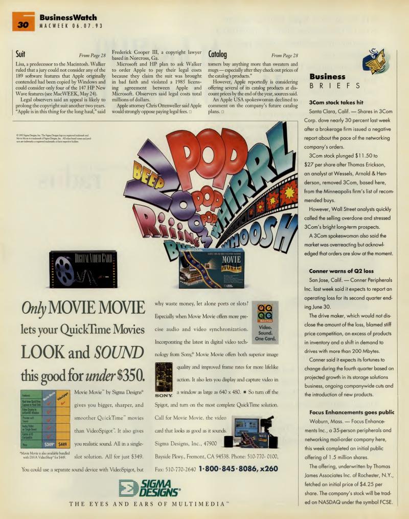 MacWEEKV07N23 — page 30