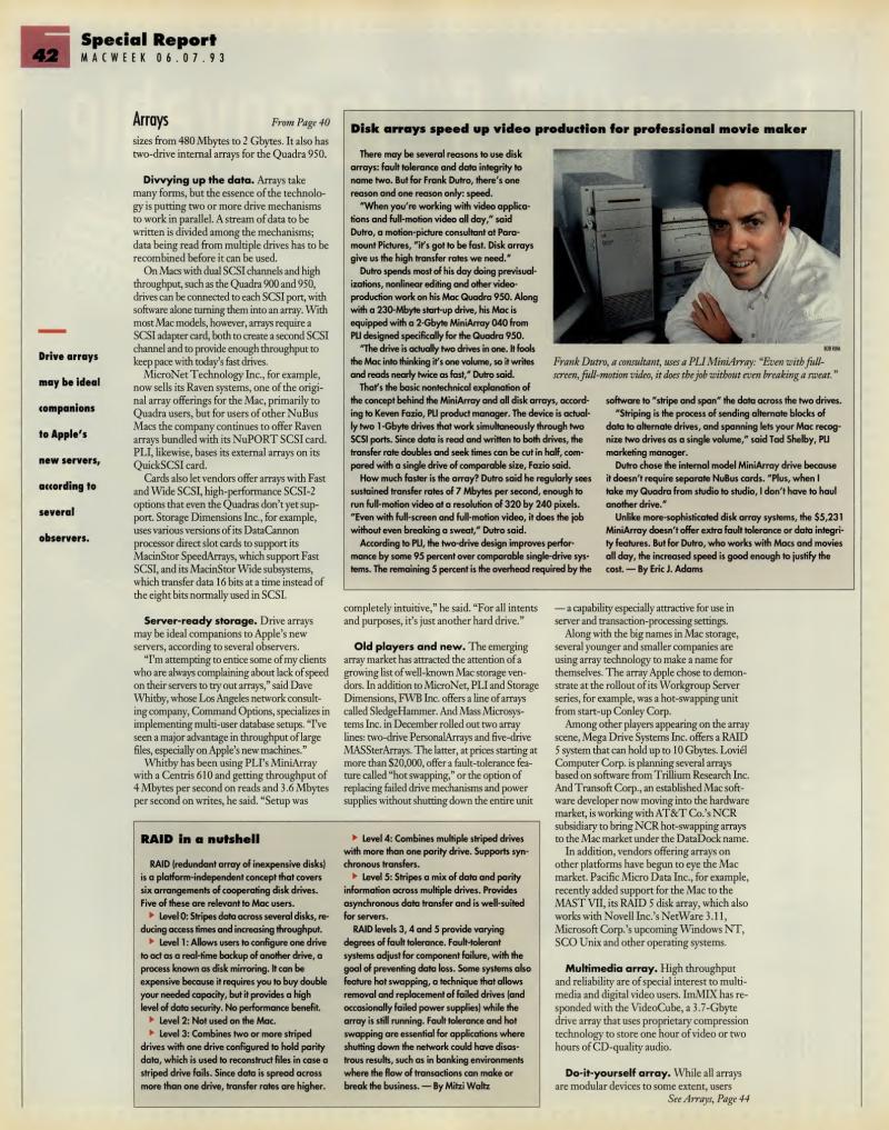 MacWEEKV07N23 — page 42