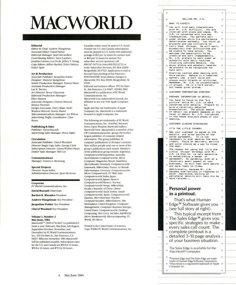 MacWorld 8404 April 1984 premier — page 6