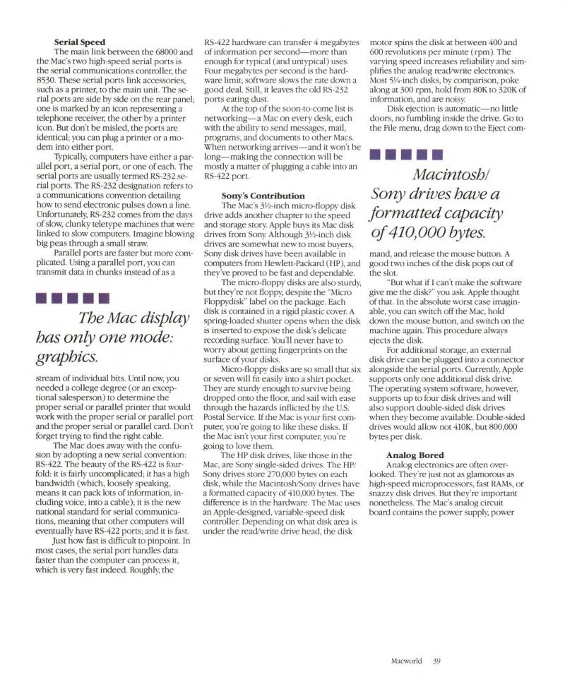 MacWorld 8404 April 1984 premier — page 41