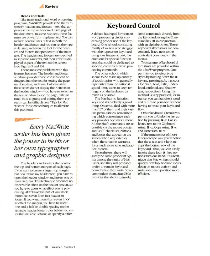 MacWorld 8404 April 1984 premier — page 70