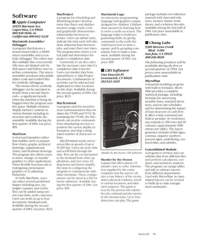 MacWorld 8404 April 1984 premier — page 91