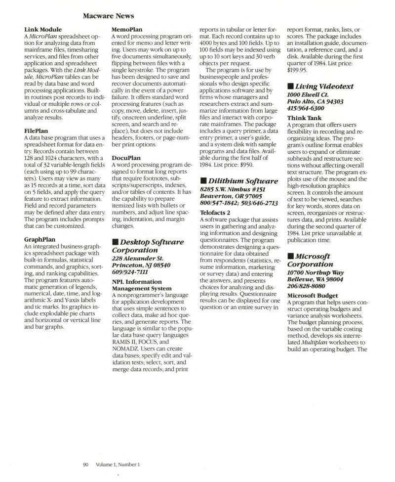 MacWorld 8404 April 1984 premier — page 92