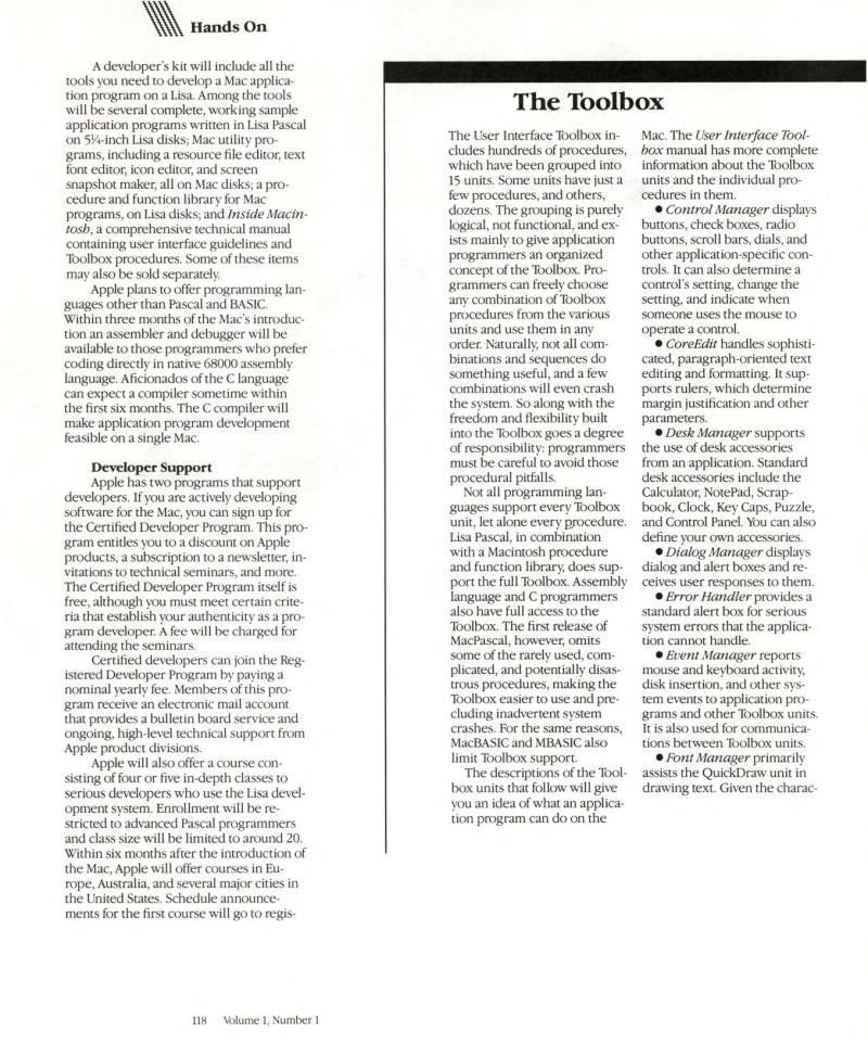MacWorld 8404 April 1984 premier — page 120