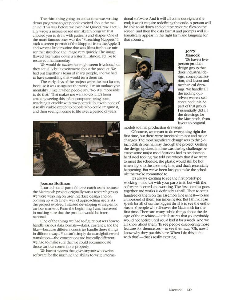 MacWorld 8404 April 1984 premier — page 131