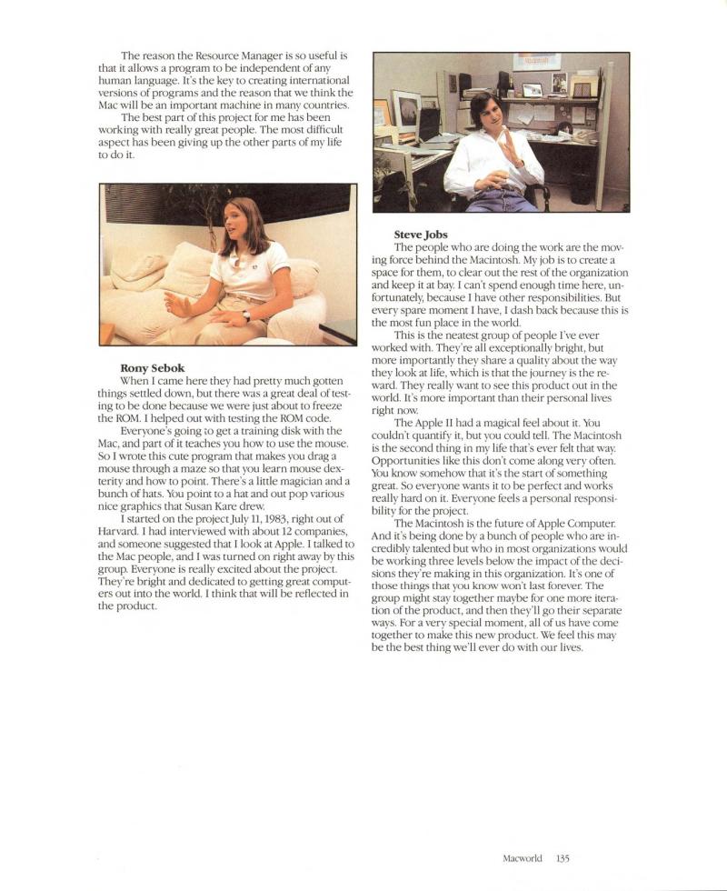 MacWorld 8404 April 1984 premier — page 137