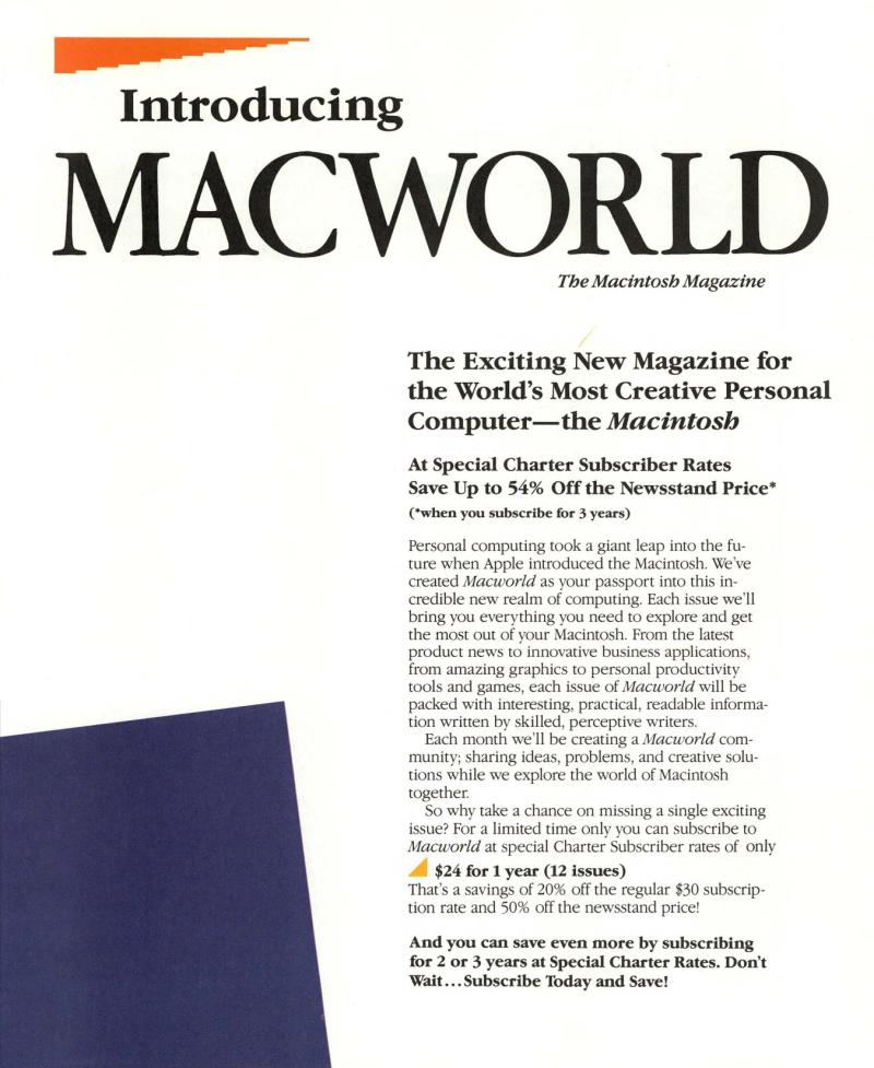 MacWorld 8404 April 1984 premier — page 146