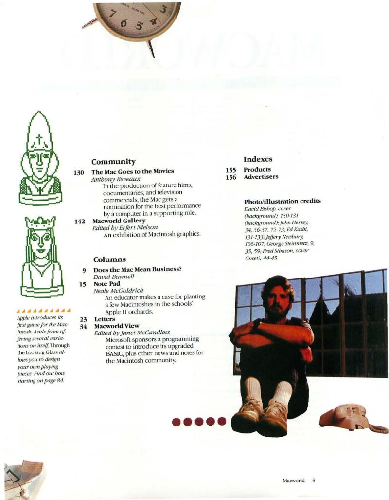 MacWorld 8503 March 1985 — page 5