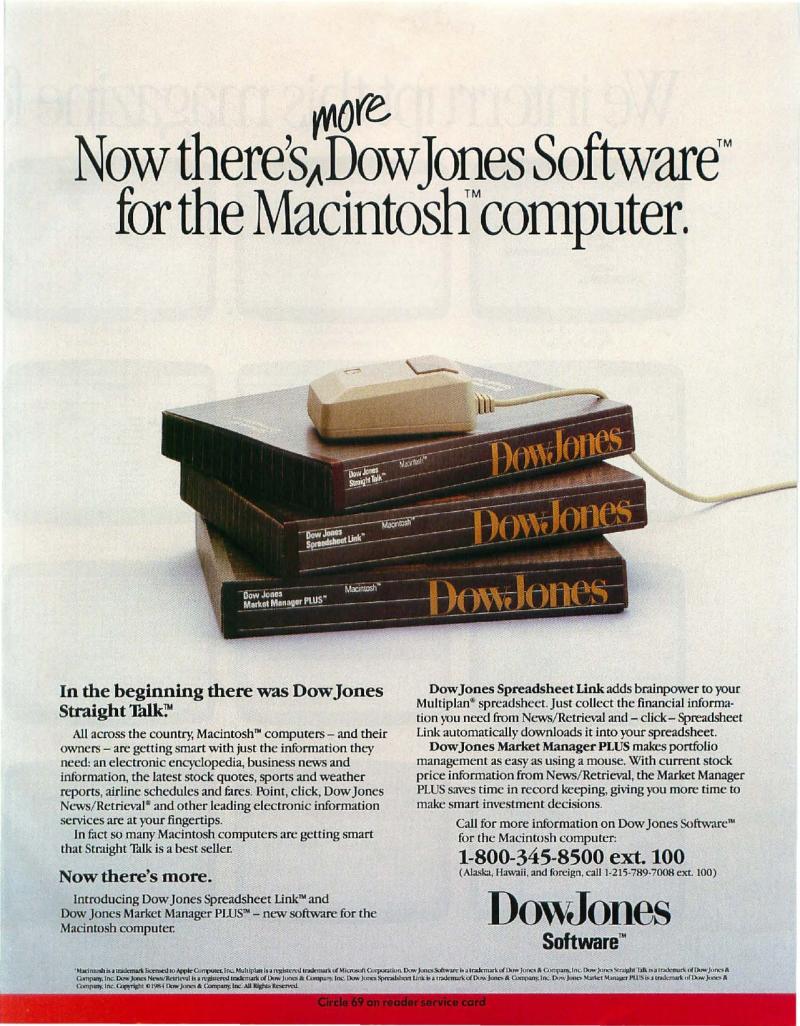 MacWorld 8503 March 1985 — page 7