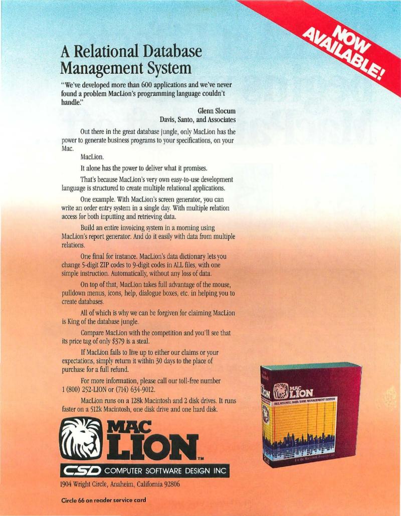 MacWorld 8503 March 1985 — page 21