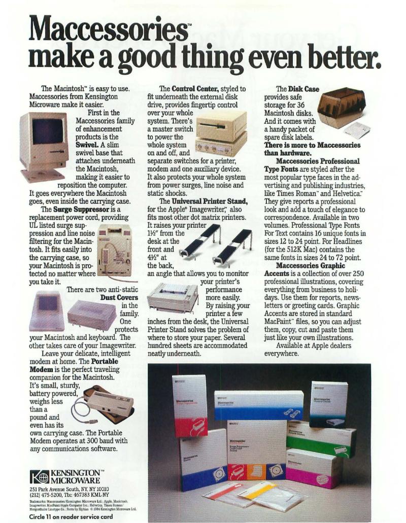 MacWorld 8503 March 1985 — page 24