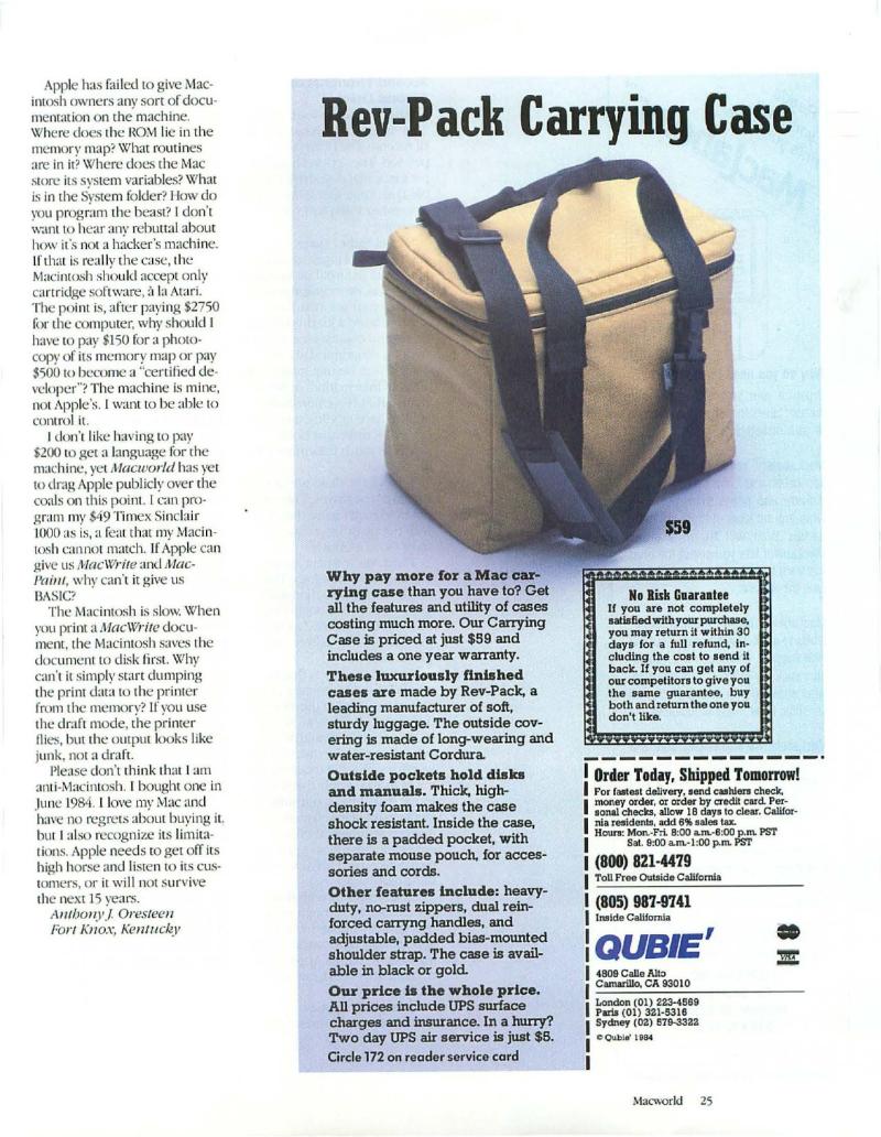 MacWorld 8503 March 1985 — page 27