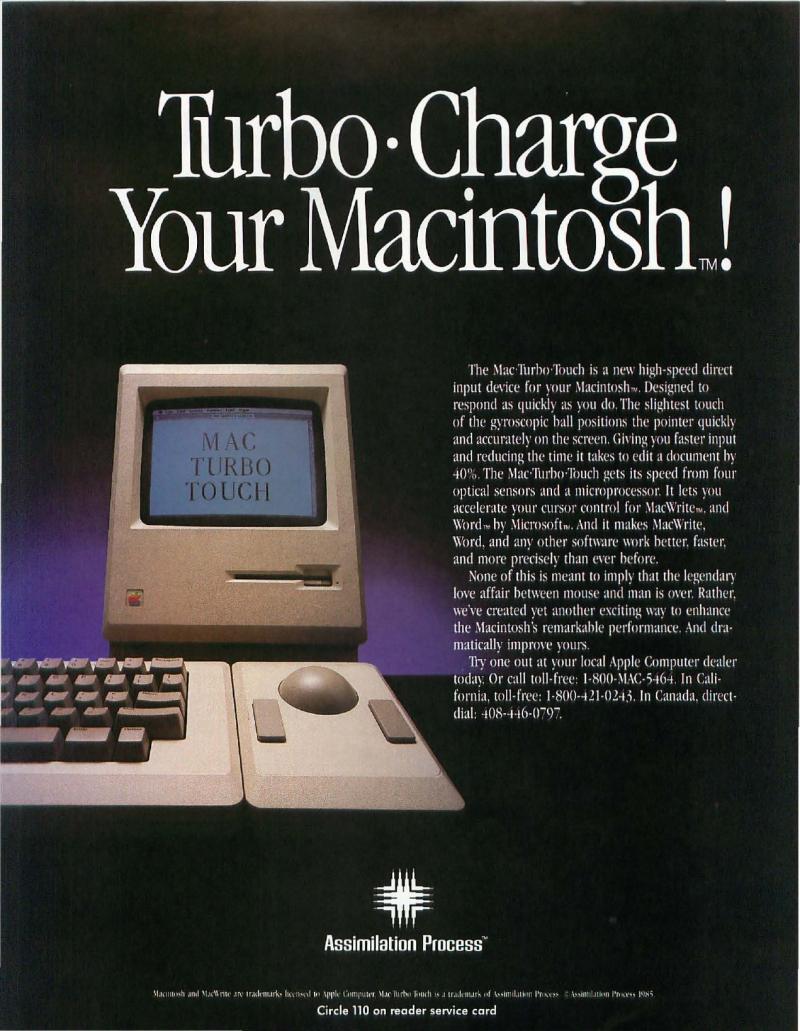 MacWorld 8503 March 1985 — page 31