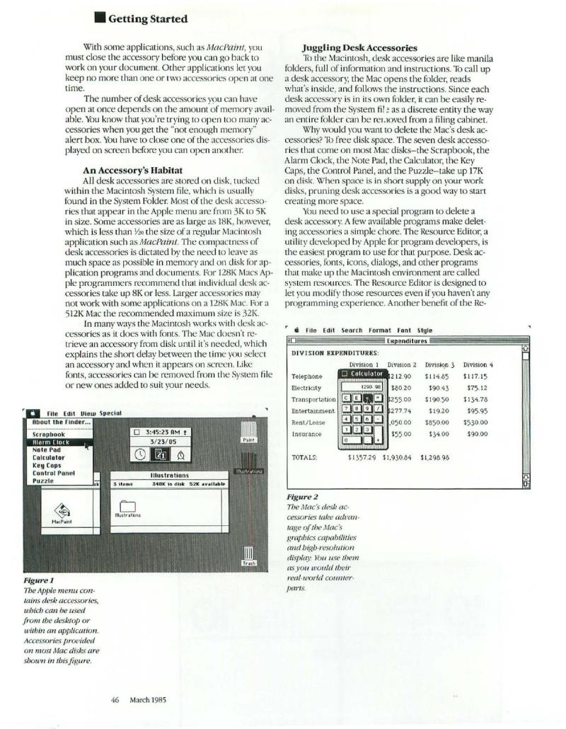 MacWorld 8503 March 1985 — page 50