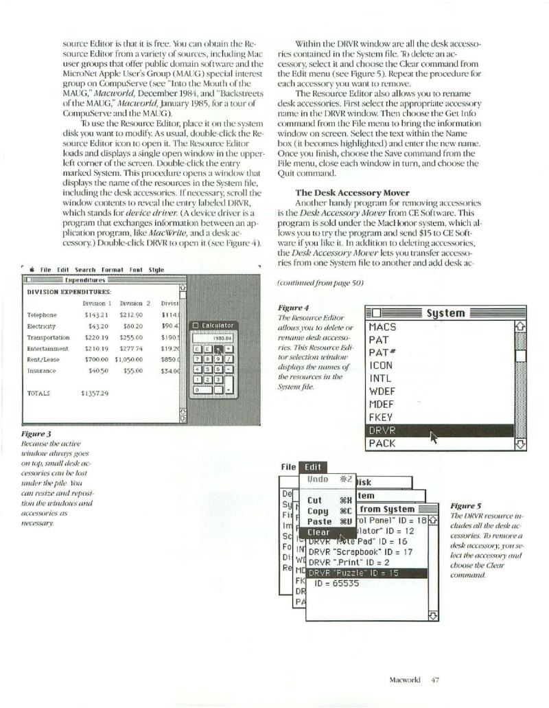 MacWorld 8503 March 1985 — page 51