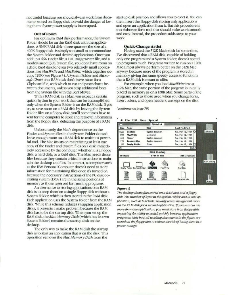 MacWorld 8503 March 1985 — page 81