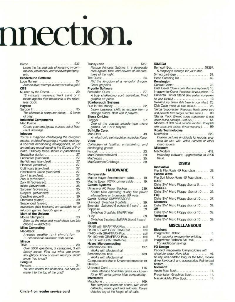 MacWorld 8503 March 1985 — page 88