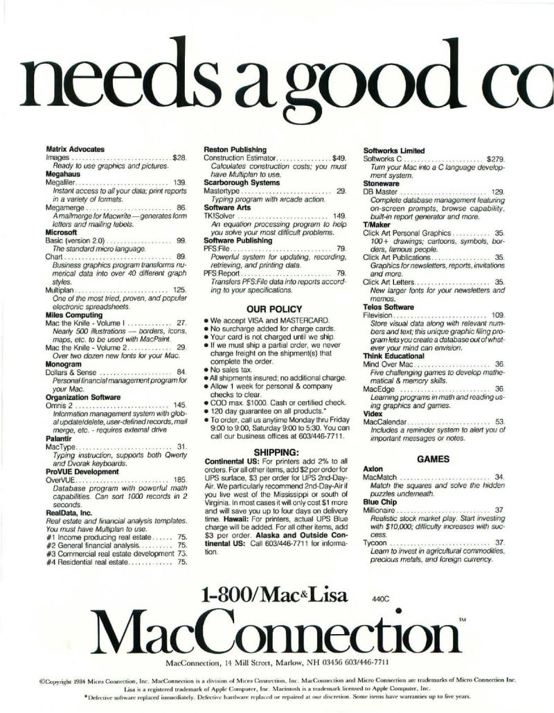 MacWorld 8503 March 1985 — page 89