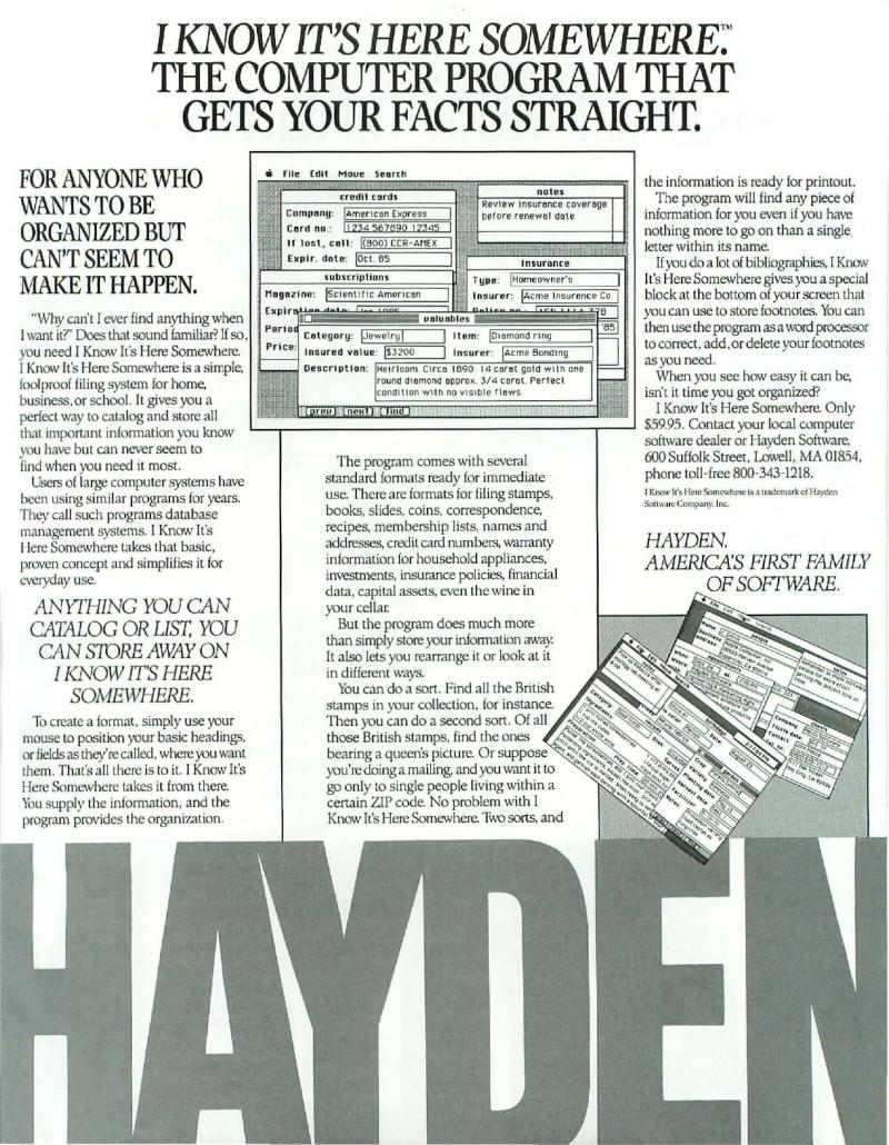 MacWorld 8503 March 1985 — page 97