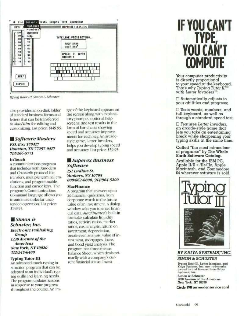 MacWorld 8503 March 1985 — page 105