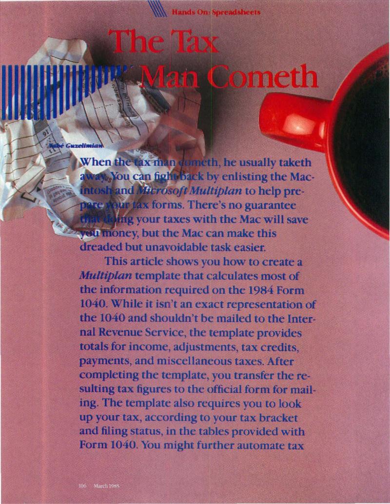 MacWorld 8503 March 1985 — page 112