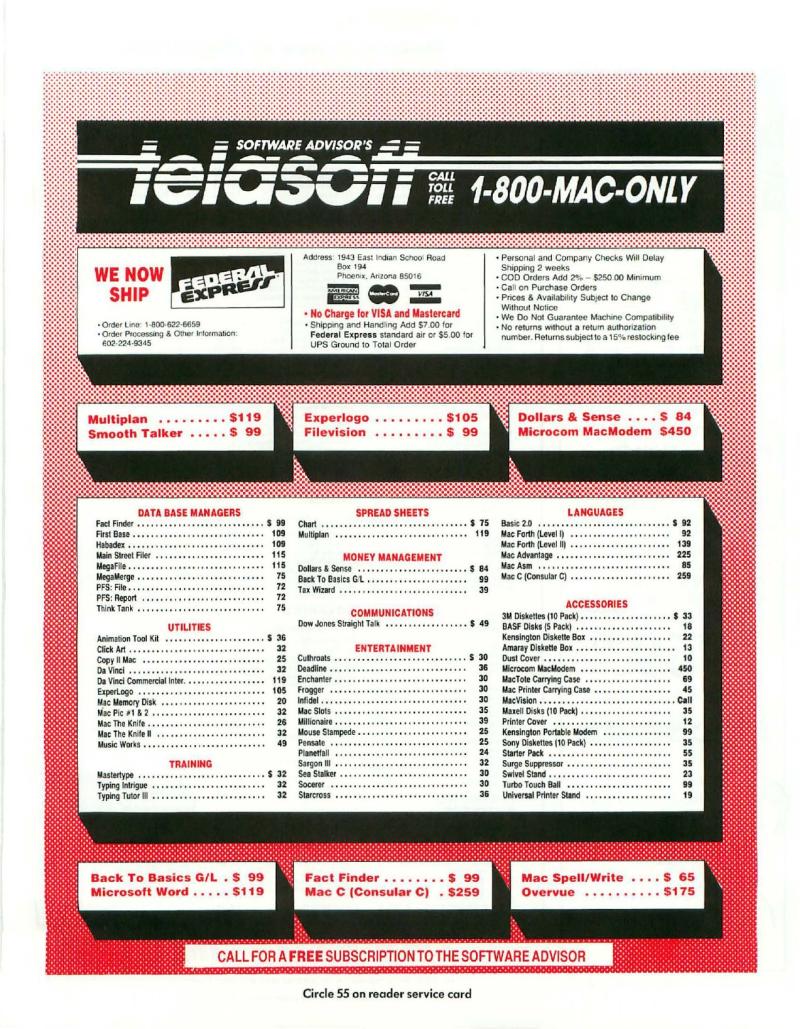 MacWorld 8503 March 1985 — page 145