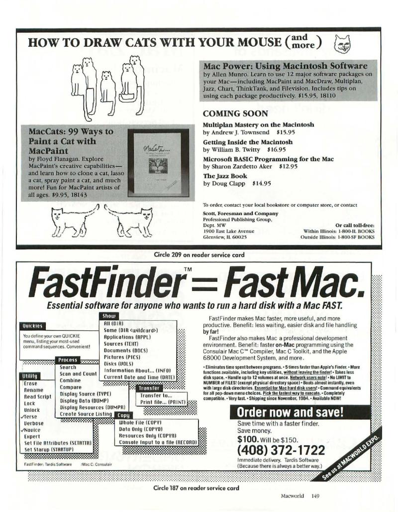 MacWorld 8503 March 1985 — page 159