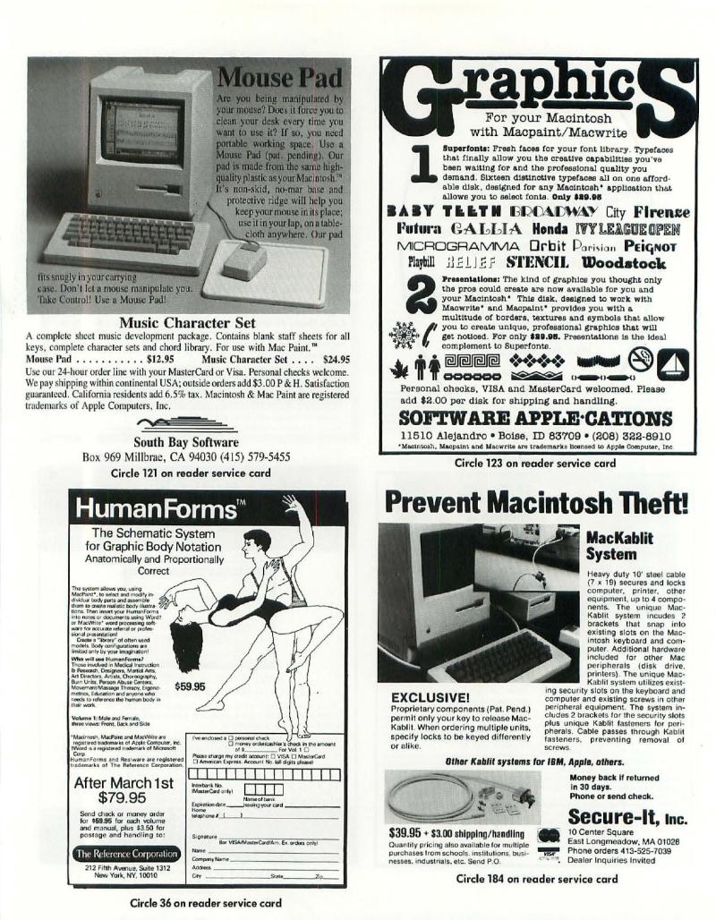 MacWorld 8503 March 1985 — page 162