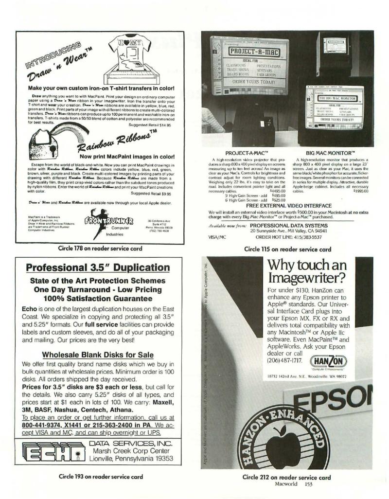 MacWorld 8503 March 1985 — page 163
