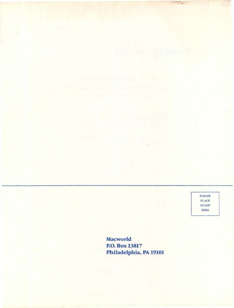 MacWorld 8503 March 1985 — page 168