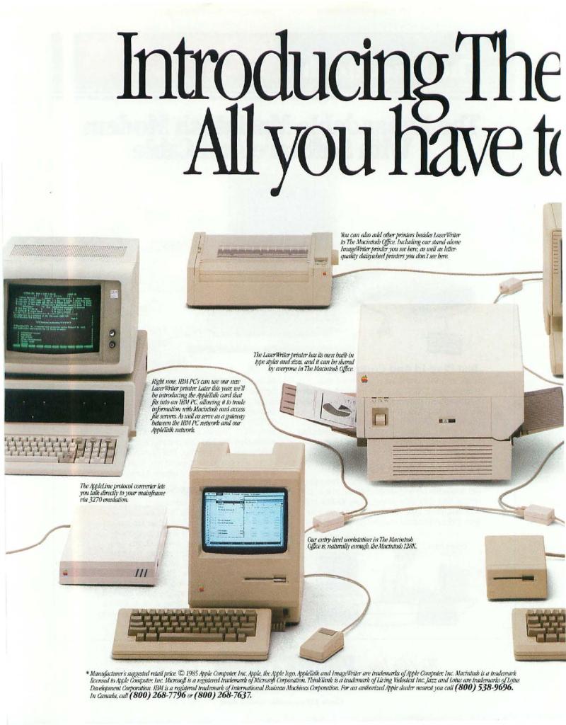 MacWorld 8504 April 1985 — page 8