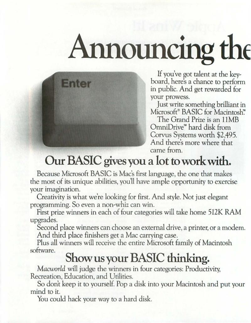 MacWorld 8504 April 1985 — page 12