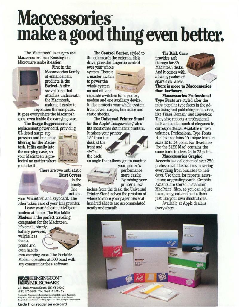 MacWorld 8504 April 1985 — page 26