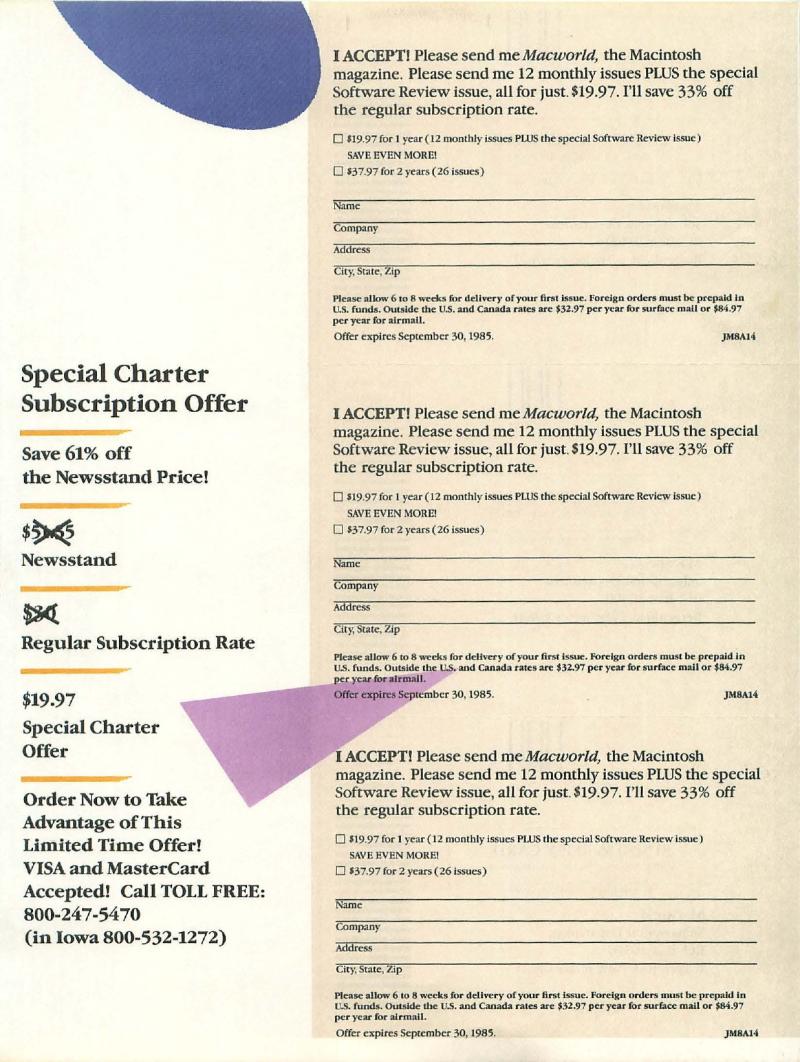 MacWorld 8504 April 1985 — page 35