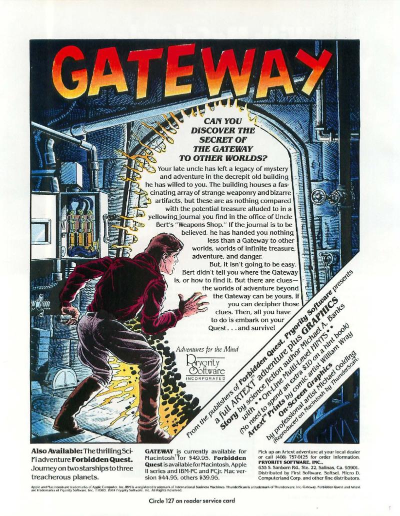 MacWorld 8504 April 1985 — page 60