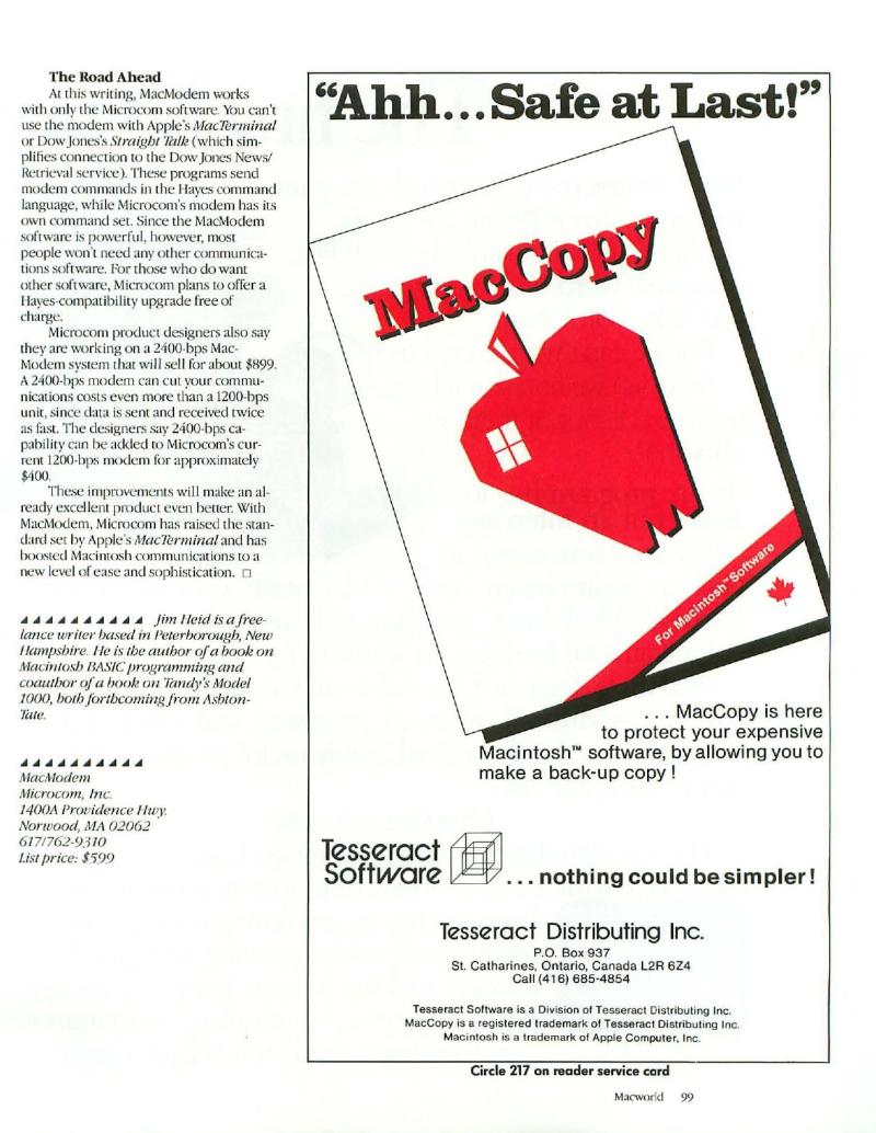 MacWorld 8504 April 1985 — page 101