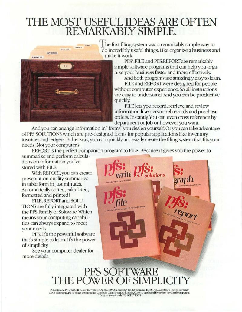 MacWorld 8504 April 1985 — page 106