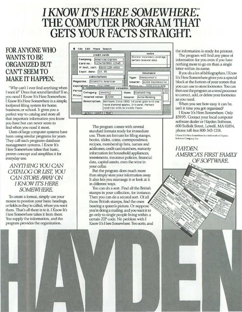 MacWorld 8504 April 1985 — page 112