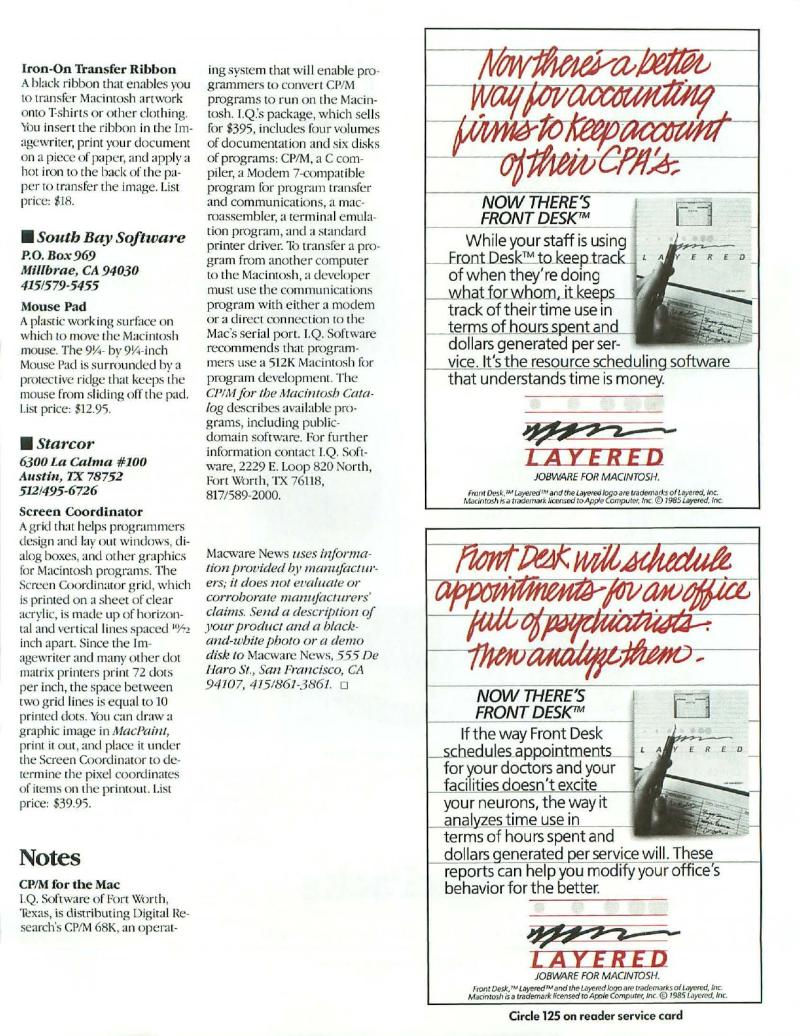 MacWorld 8504 April 1985 — page 117