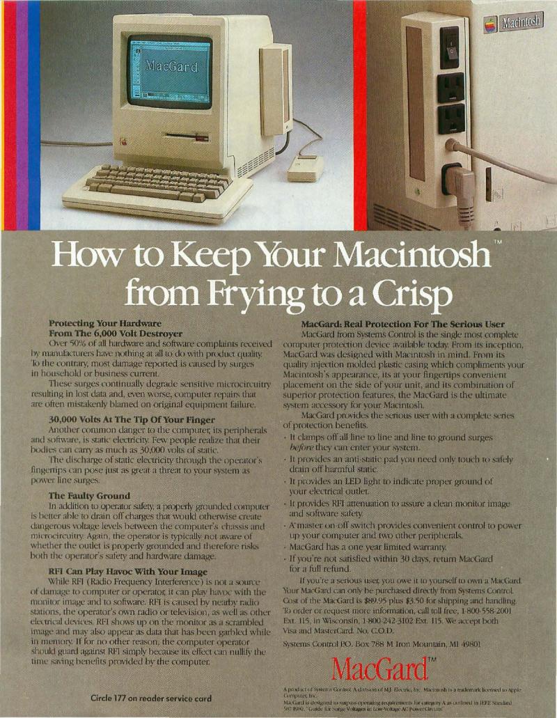 MacWorld 8504 April 1985 — page 123