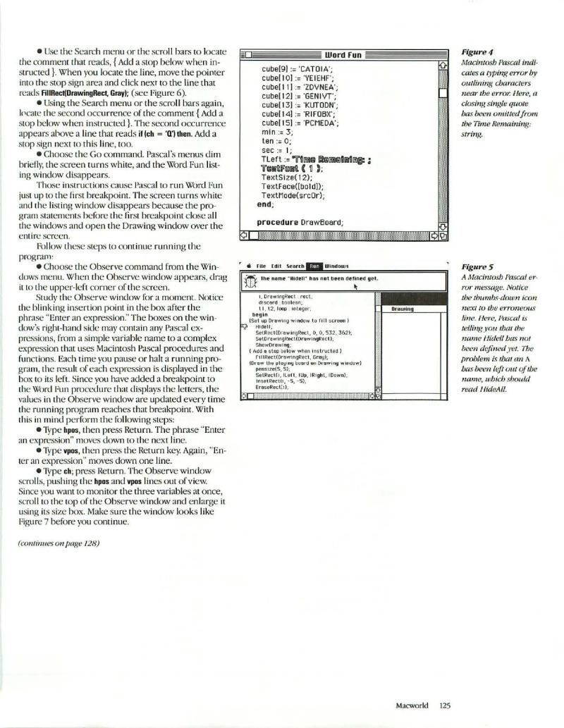 MacWorld 8504 April 1985 — page 127