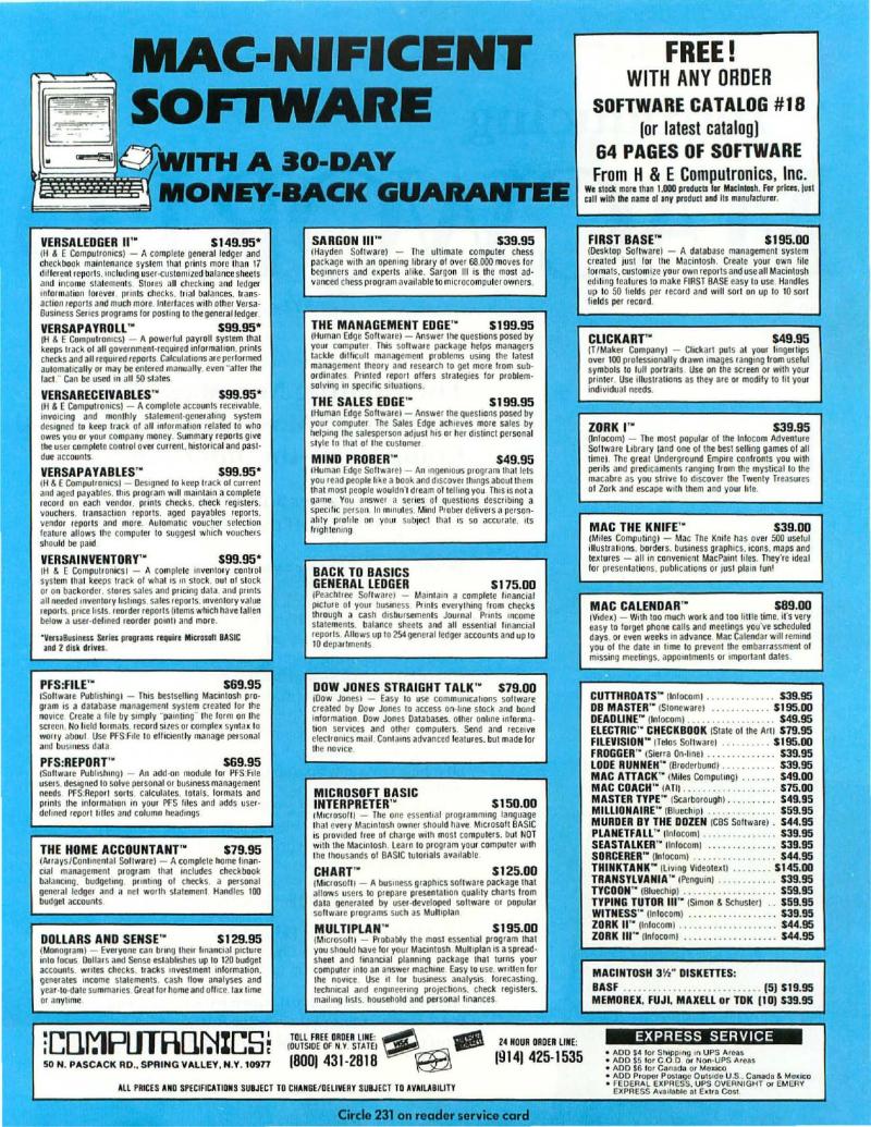MacWorld 8504 April 1985 — page 133