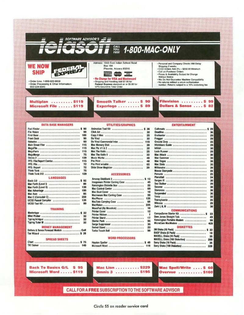 MacWorld 8504 April 1985 — page 143