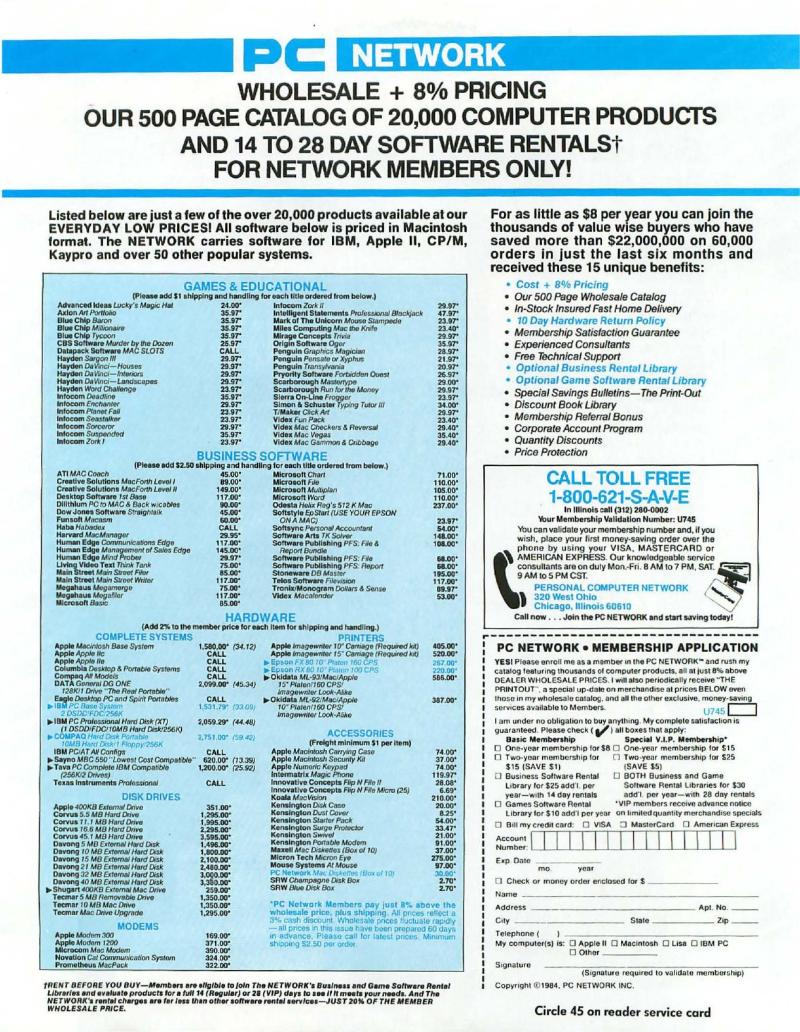 MacWorld 8504 April 1985 — page 147